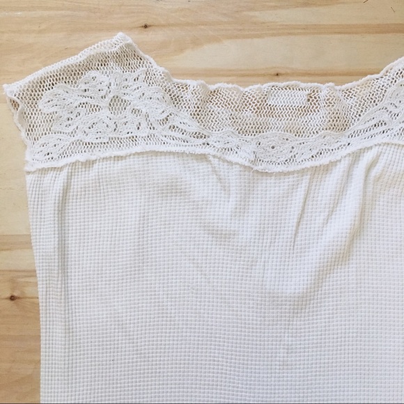 Free People Wide Neck Lace Tunic - Picture 5 of 8